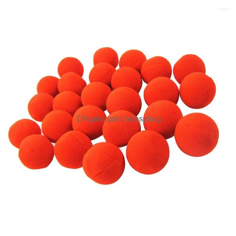 party decoration 36pcs funny amusing clown noses spong for costume balls stage props