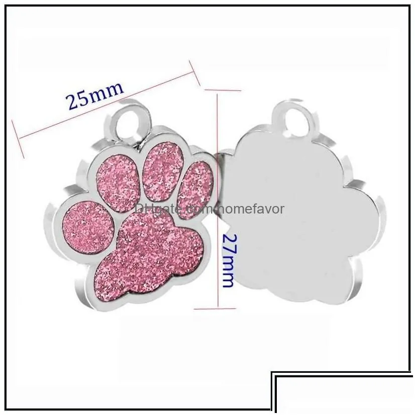 Dog Tag,Id Card Dog Tag Id Card Antilost Puppy Personalized Dogs Cats Name Tags Collars Necklaces Engraved Pet Nameplate Accessories D Dhiy7