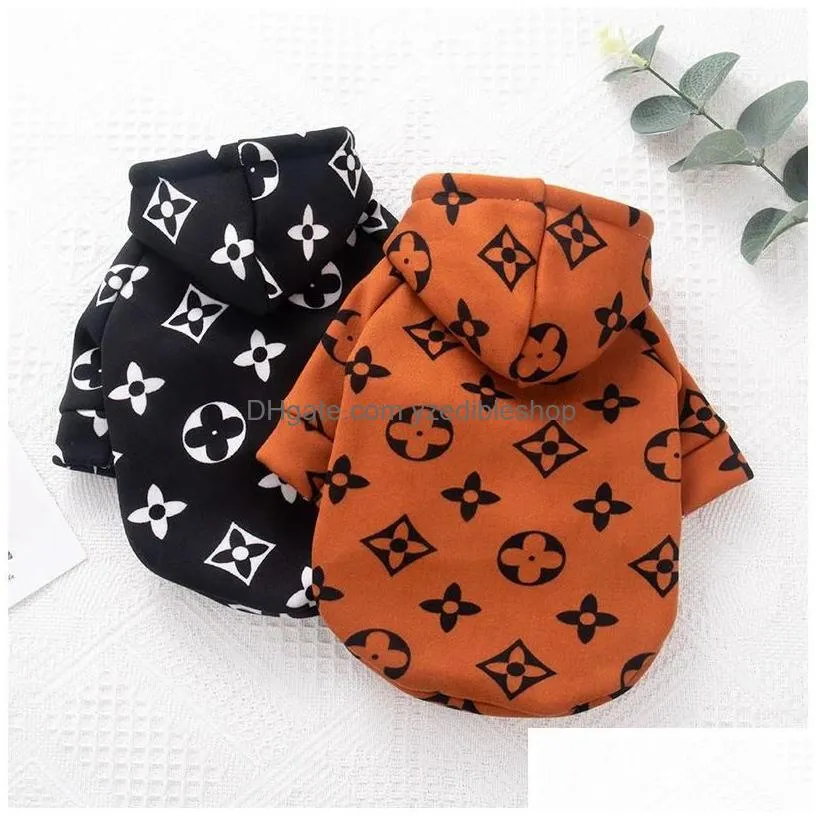 Dog Apparel Dog Apparel Brand Fashion Sweater Comfortable Breathable Clothes Teddy Bomei French Fighting Small Medium Dogs And Cats Au Dhwvp