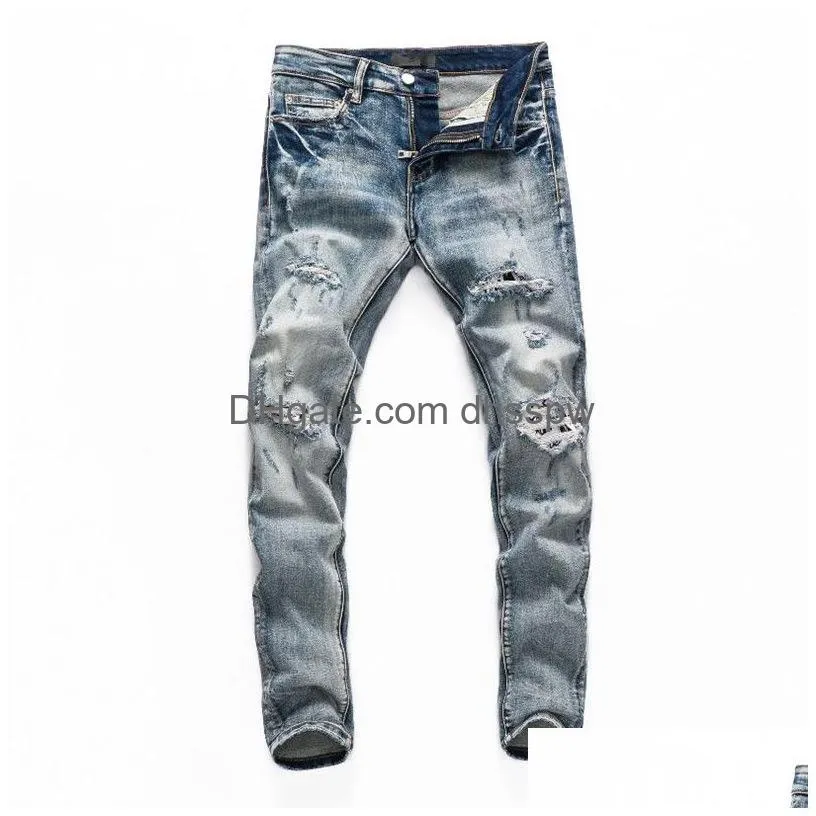 20Ss Jeans Mens Designer Died Ripped Biker Slim Fit Motorcycle Denim For Men S Fashion Jean Mans Pants Pour Hommes 2022 High Drop Deli Dhqgs