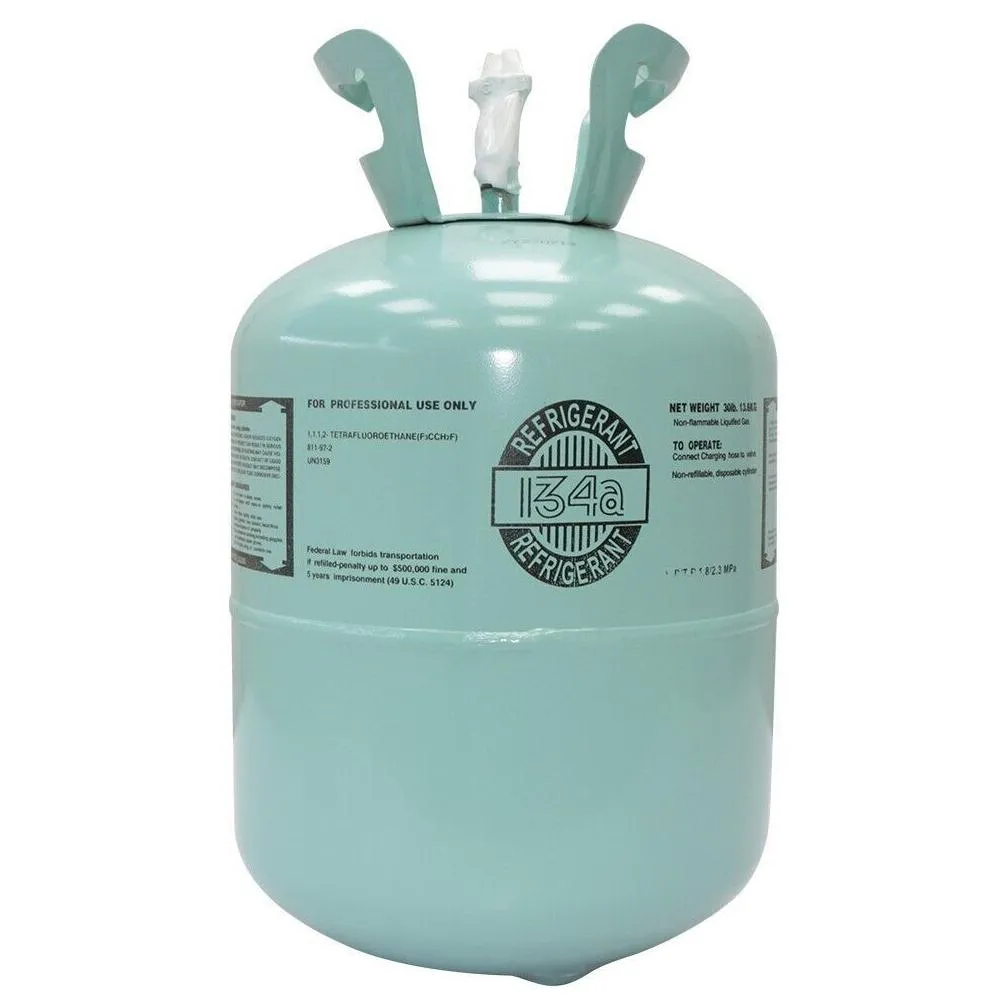Refrigerators & Freezers Freon Refrigerant R-134A R134A 30 Lbs Hvac/R New Factory Sealed For Air Conditioners Us Stock Fasting Drop De Dh3Ru