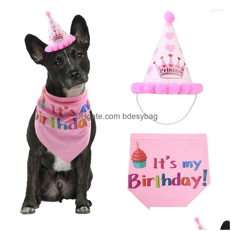 dog apparel fashionable celebration festive unique fun cute pet hat for birthday party supplies costume selling