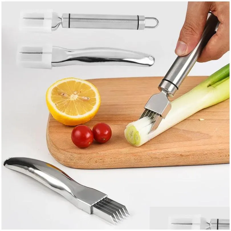 ups stainless steel onion cutter graters multifunction kitchen gadgets garlic slicer graters chopper kitchen knife vegetable tools wholesale