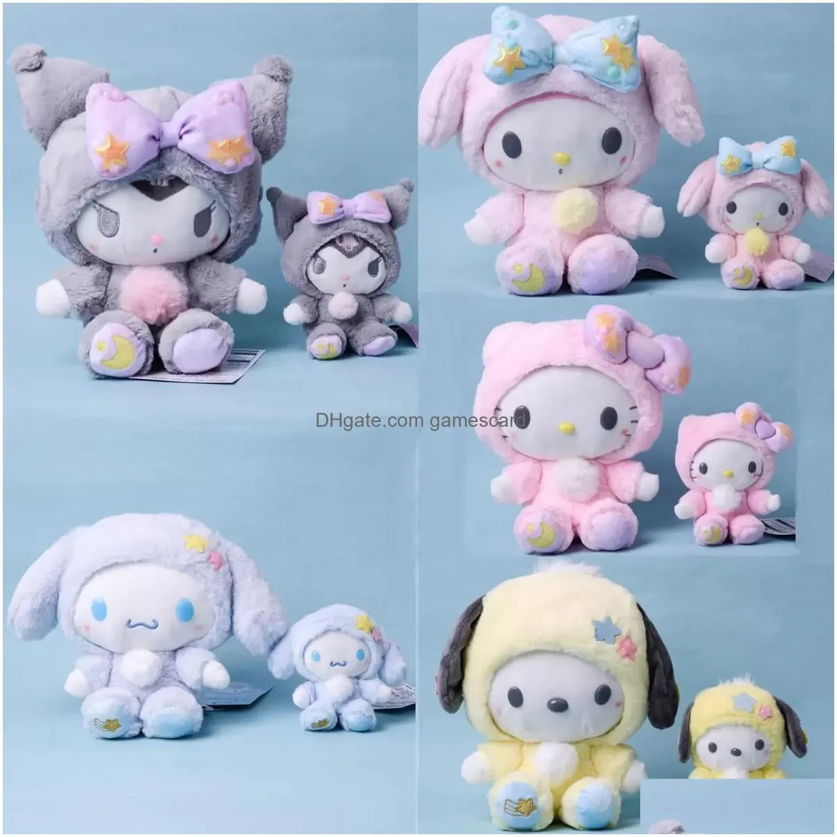 2022 stuffed animals wholesale cartoon plush toys lovely dolls and keychains different types of choices