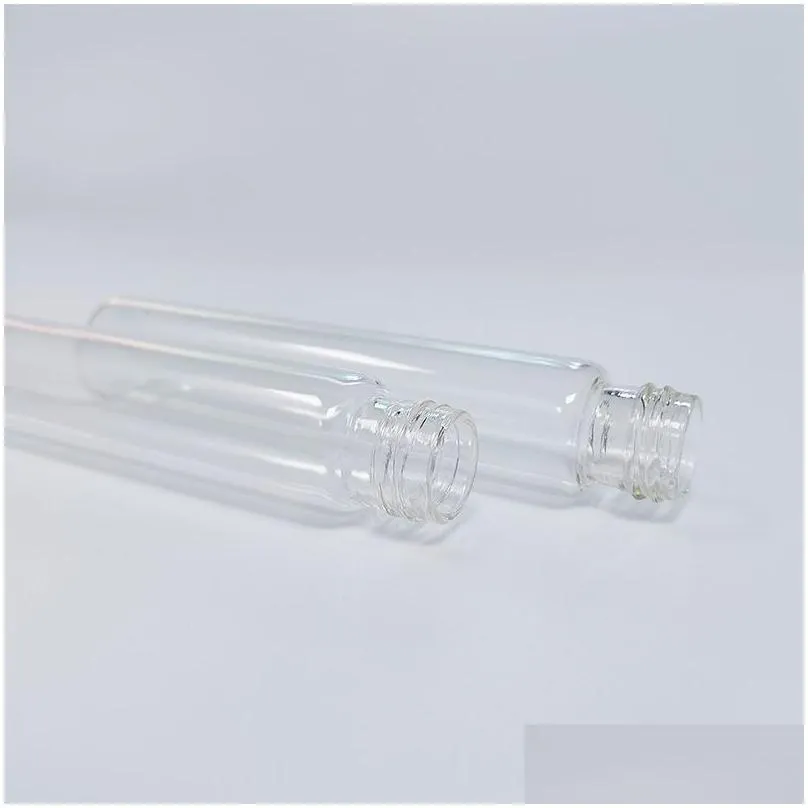 wholesale moonrock pre roll tubes glass preroll packaging bottle with stickers smell proof tube cr cap cali strain label