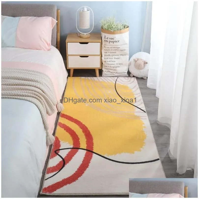 carpets cute cartoon for living room thick princess carpet bedroom soft plush rug bedside rugs bathroom anti-slip floor mat