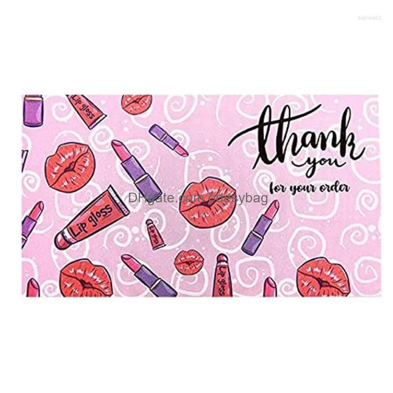 Gift Wrap Gift Wrap Thank You For Supporting Small Business Greeting Cards Thanks Stickers Labels Drop Delivery Home Garden Festive Pa Dhx9J