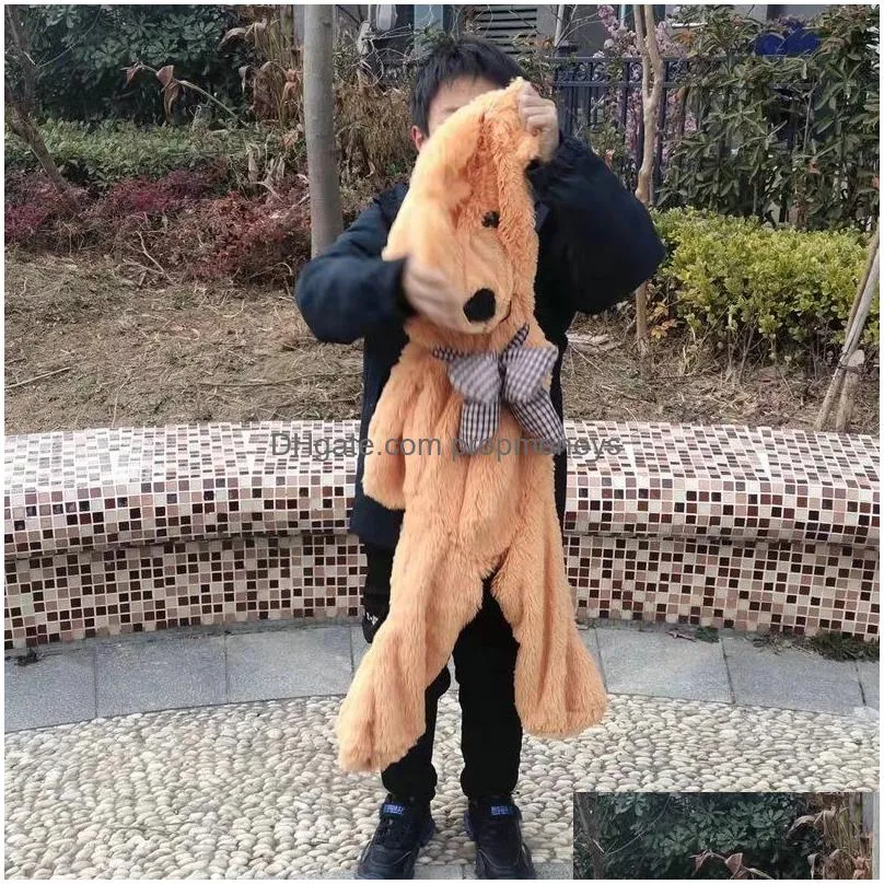 Stuffed & Plush Animals New Arrive 60-200Cm Nt Unstuffed Empty Plush Teddy Bear Skin Toy For Kids Friend Gift 7 Colors Drop Delivery T Dhyen