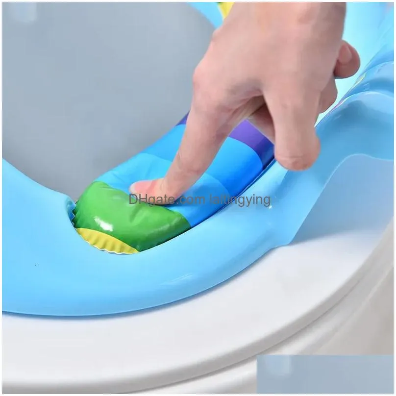 seat covers training seat urinal backrest chair with armrest children potty safe seat for boy girls toilet training potty cushion