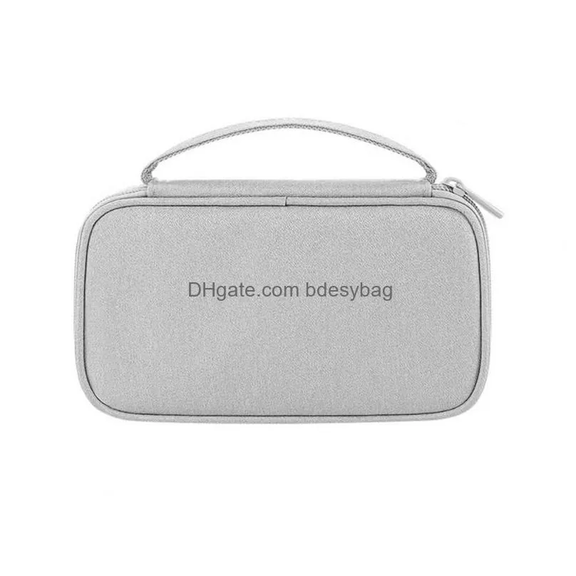 Storage Bags Storage Bags Versatile Wear-Resistant Smooth Opening U-Disk Earphone  Pouch Travel Accessory Power Bank Data Line Dhxfb