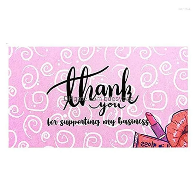 Gift Wrap Gift Wrap Thank You For Supporting Small Business Greeting Cards Thanks Stickers Labels Drop Delivery Home Garden Festive Pa Dhx9J