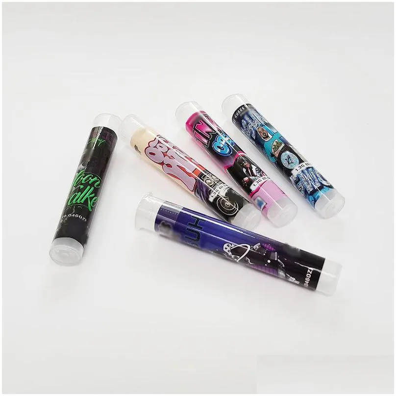 wholesale printed strain labels paper presidential moonrock 1g preroll 1.5g blunt pre roll stickers pre-roll packaging tube label
