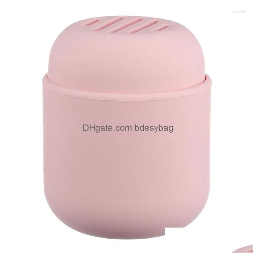 Storage Boxes & Bins Storage Boxes Sponge Holder Makeup Case Cosmetics Drying Containersponges Blender Box Sile Beauty Holders Drop De Dhlpz
