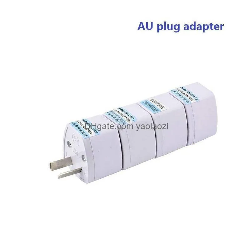 universal power adapter travel adaptor au us eu uk plug  adapter converter 3 pin ac power for australia zealand