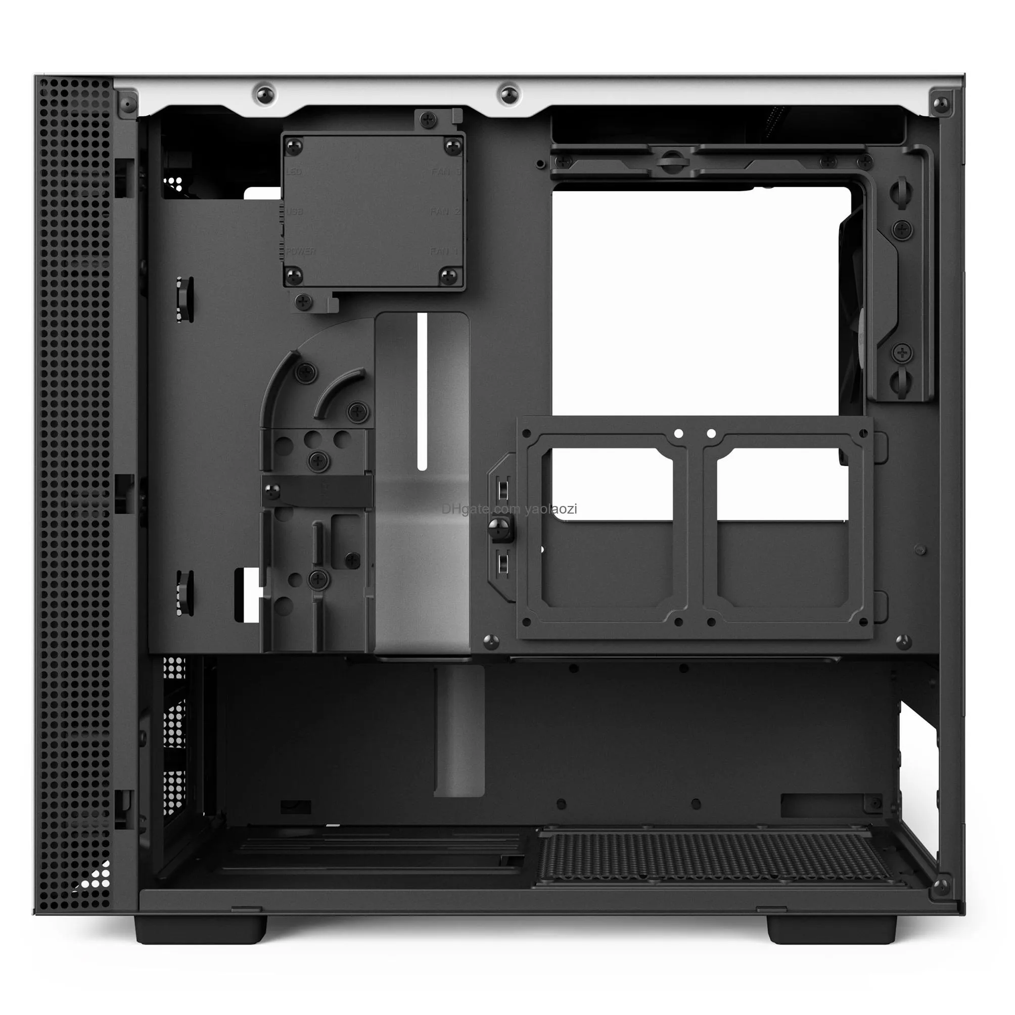 hyf125  microatx server case with motherboard memory and system for data storage04