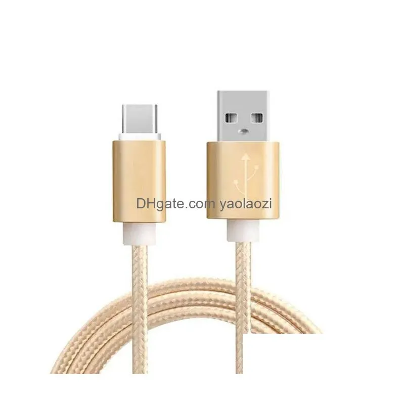 high quality type c usb cable 3ft 6ft 10ft for android customized high speed phone  sync data cord for android cellphones