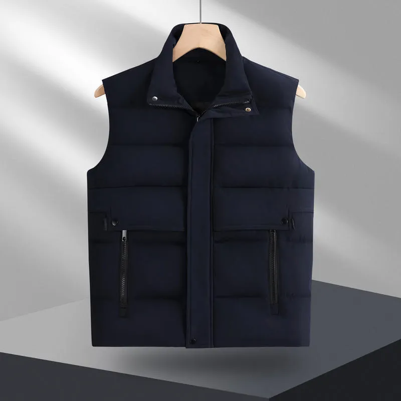 Mens vest Designer Vest Women's Outerwear Autumn and Winter Black Luxury Goose Feather Material Loose Coat Fashion K3