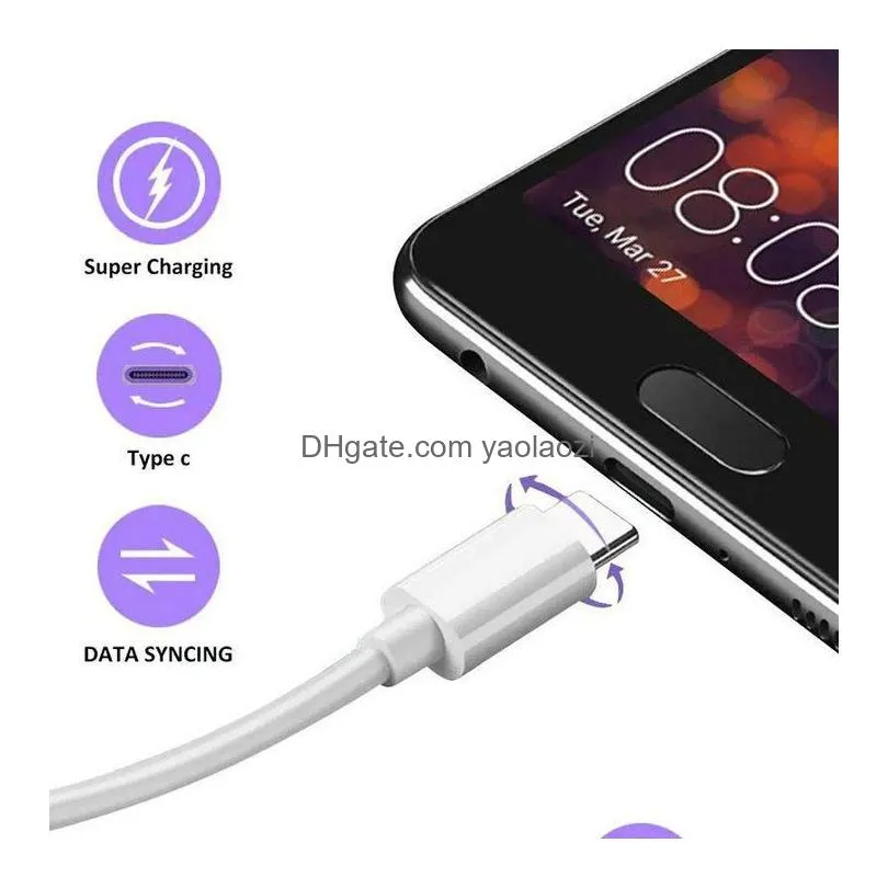 5a supercharg usb-c 1m 3ft 2m 6ft fast charging type c cable  for samsung galaxy s20 s10 note 20 universal data adapter