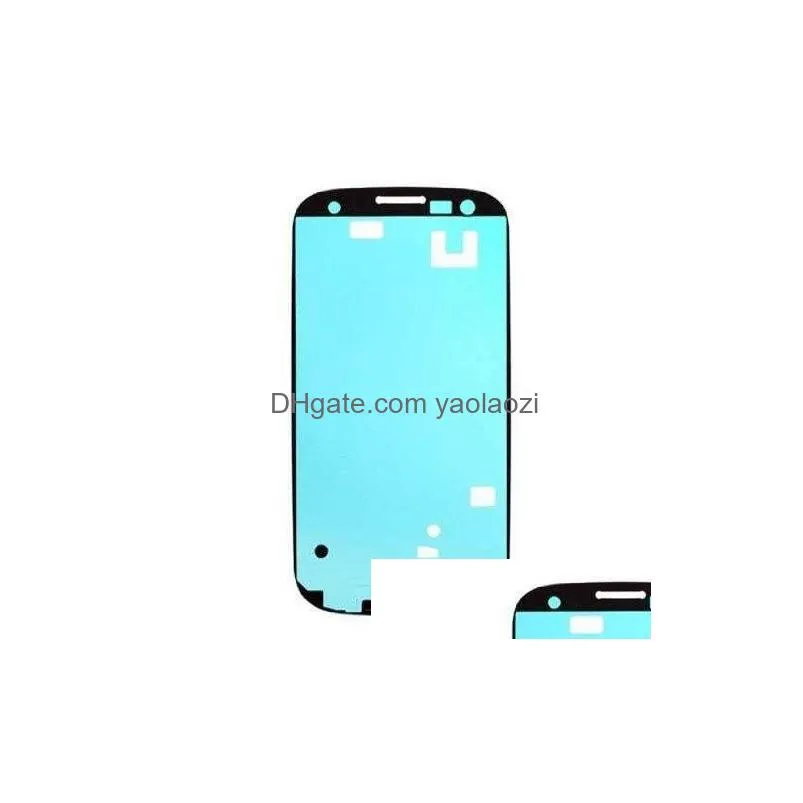 pre-cut  adhesive glue sticker tape for samsung galaxy s5 s6 s7 edge s8 plus note 5 front housing frame