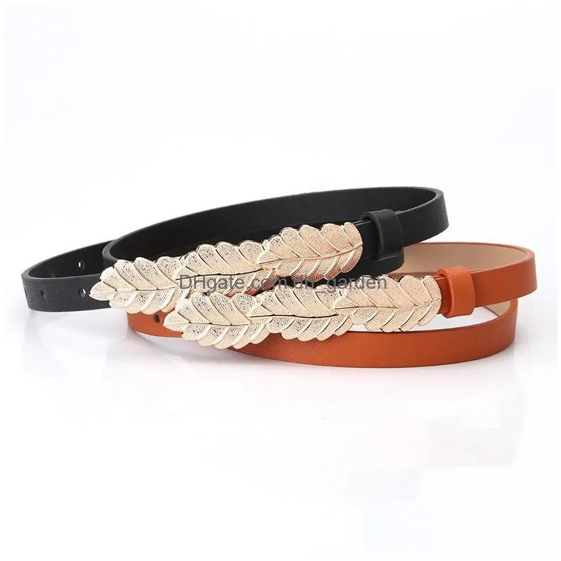 Other Fashion Accessories Belts Elegzo For Women Fashion Pu Leather Skirt Waistband Female Board Buckle Belt Selling Drop De Dhgarden Dhjhx