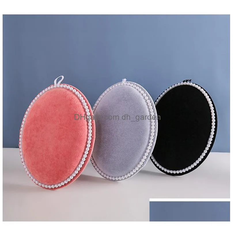 flannelette for womens household exquisite hanging necklace storage artifact earring display rack jewelry
