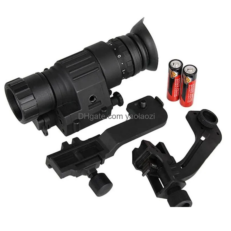 pvs-14 infrared night vision telescopes monocular digital tactical scope for shooting telescope telescopes