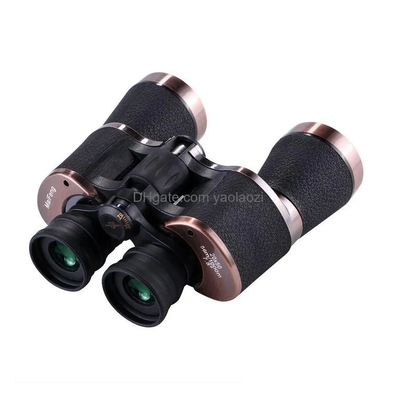 maifeng 20x50 hd professional telescope binoculars 10000m high power outdoor hunting optics night vision telecope waterproof