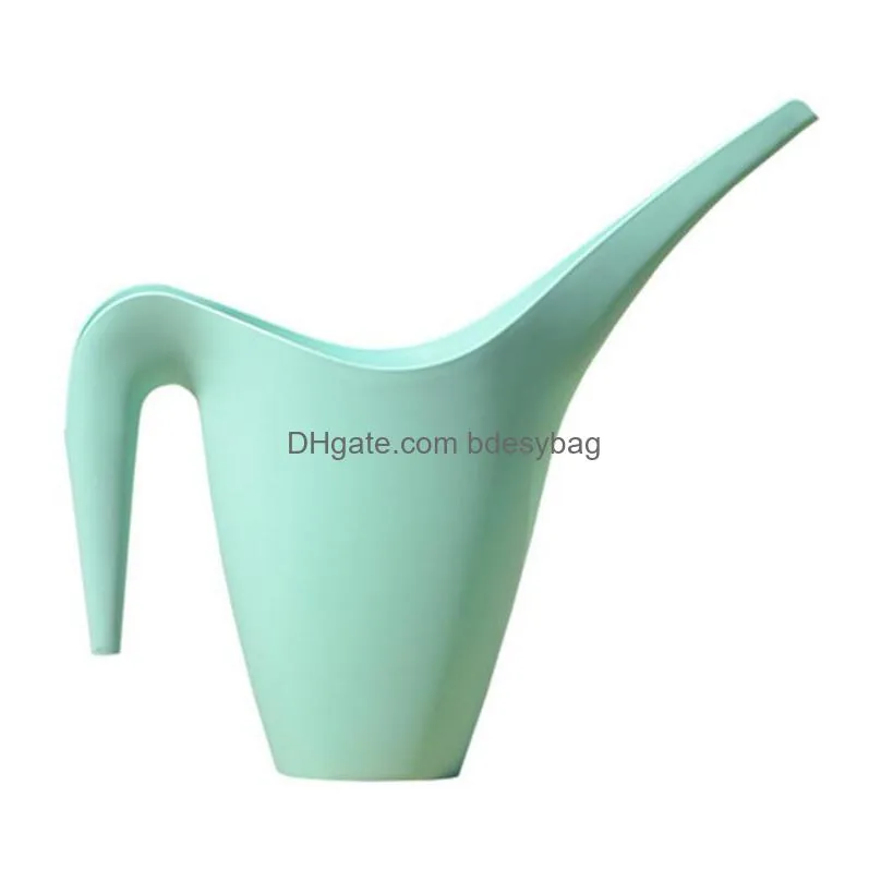 watering equipments garden plastic pot jug can flower plant water long spout 1l bucket outdoor living tools