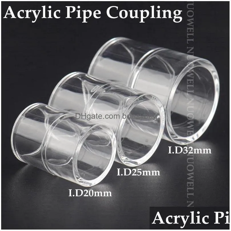 watering equipments 1pc high quality 2032mm clear acrylic pipe connector diy aquarium fish tank transparent plexiglass elbow tee