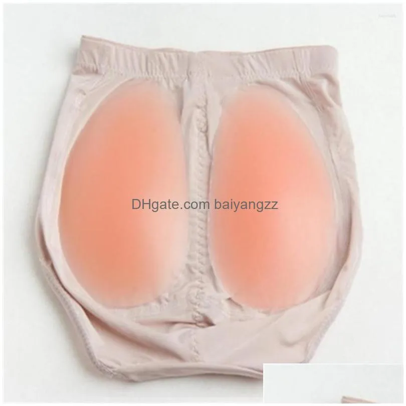 Womens Shapers Female Sile Padded Hip Pad Fake Buttocks Sexy Underwear Body Sha Women S M L Xl Drop Delivery Apparel Dhlie