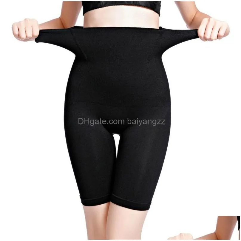 Womens Shapers Women High Waist Sha Panties Breathable Body Shaper Slimming Tummy Underwear Panty 220719 Drop Delivery Apparel Dhskd