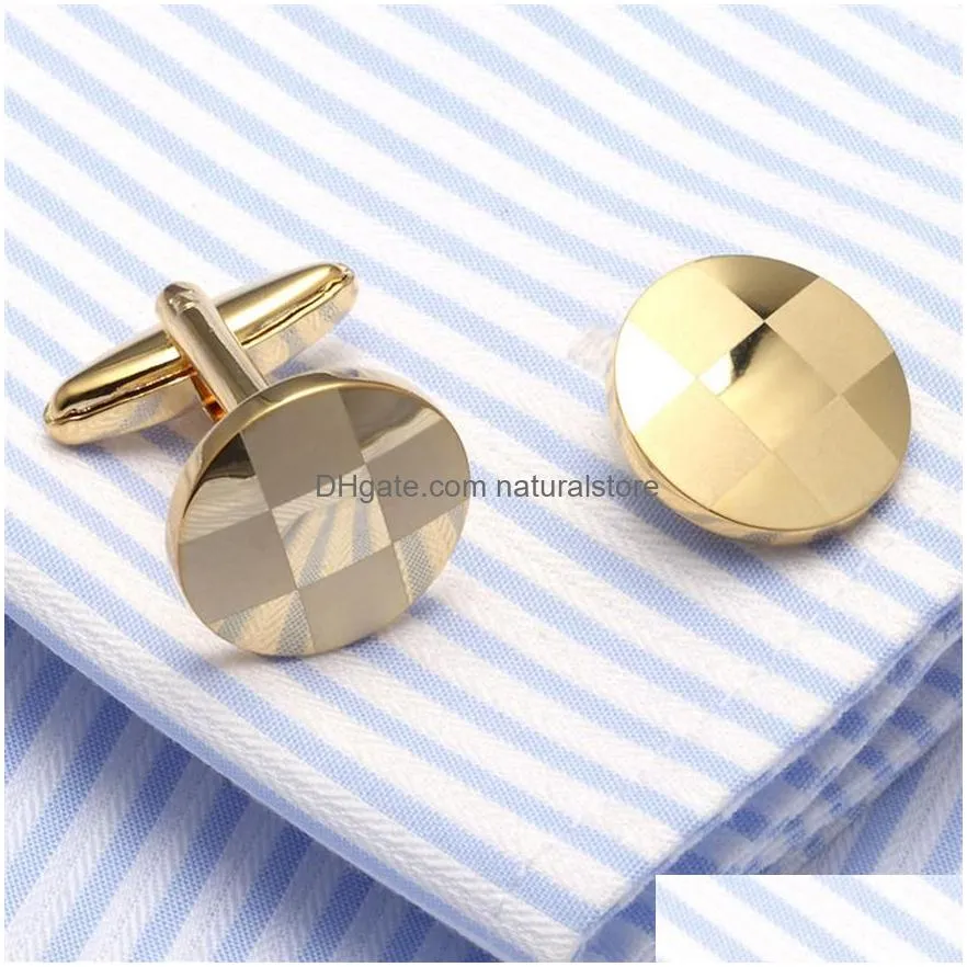 cuff link cufflinks for mens fashion cufflinks designer luxury cufflinks classic wedding simple men sleeve shirt top quality