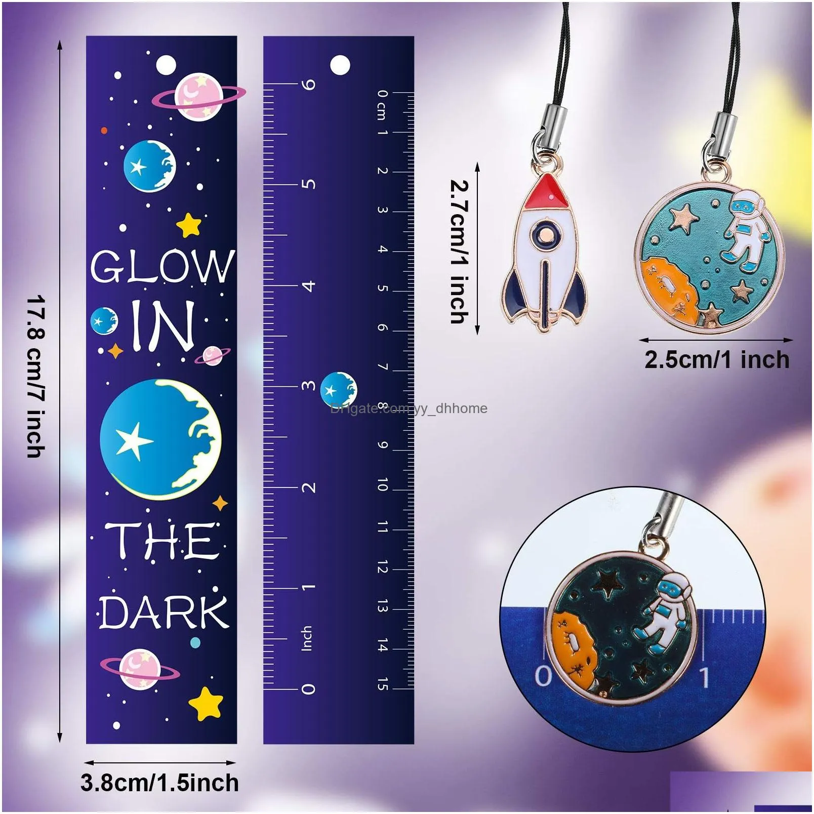 wholesale bookmark l space theme bookmarks set inspirational quotes with metal charms encouraging school prize for students kids adts yummyshop