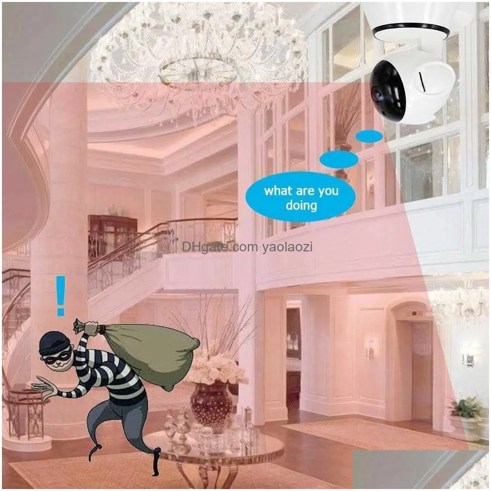 wifi ip camera surveillance 720p hd night vision two way audio wireless video cctv camera baby monitor home security system