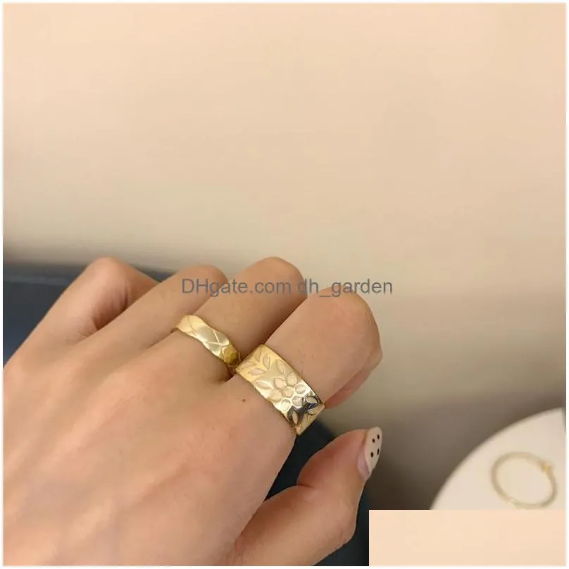 silvology 925 sterling silver resin flower high quality elegant korean rings for women 2019 festival jewelry bijoux femme