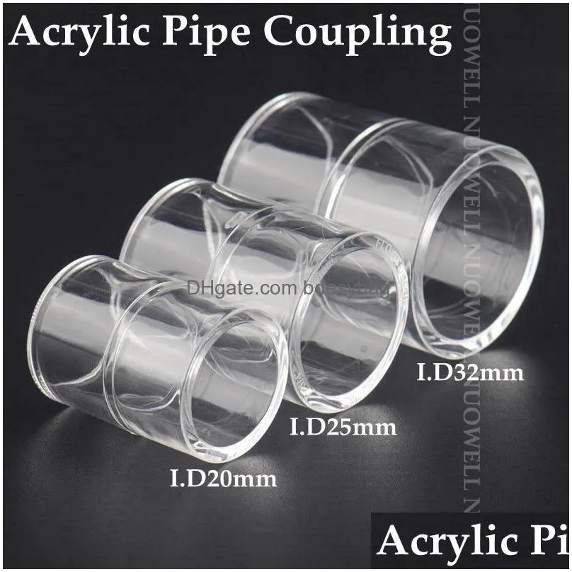 watering equipments 1pc high quality 2032mm clear acrylic pipe connector diy aquarium fish tank transparent plexiglass elbow tee