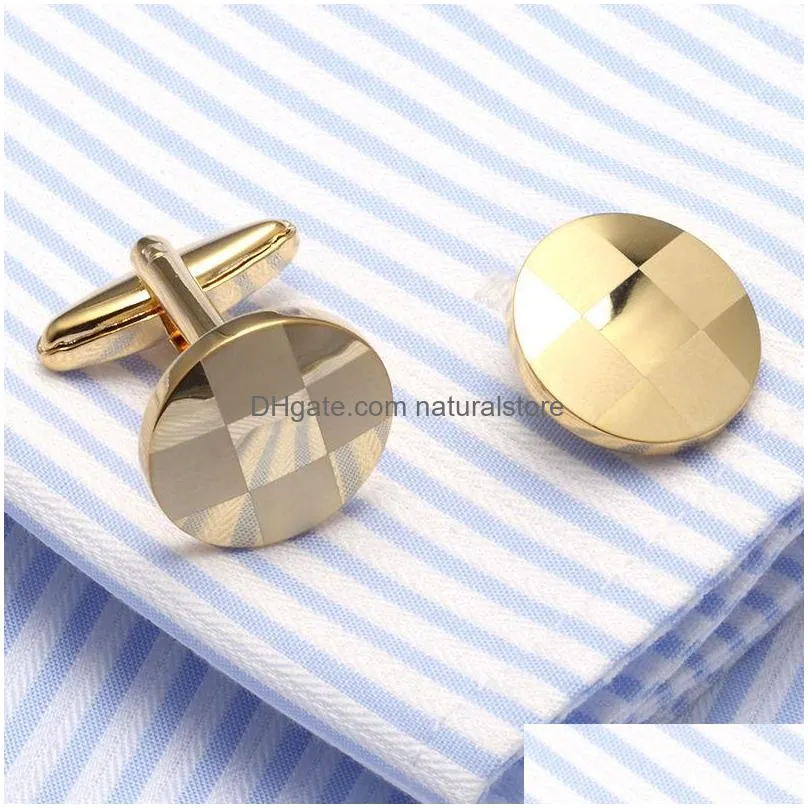 cuff link cufflinks for mens fashion cufflinks designer luxury cufflinks classic wedding simple men sleeve shirt top quality