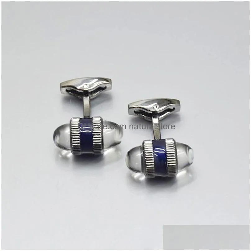 luxury cufflinks cuff links high quality classic style cufflink 4 colors with box