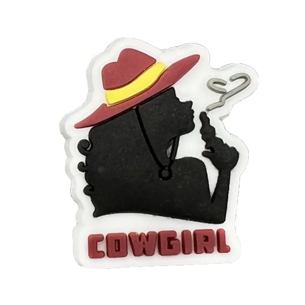 Shoe Parts Accessories Cowgirls Decoration Charm For Clog Charms Jibbitz Drop Delivery Otx0Q