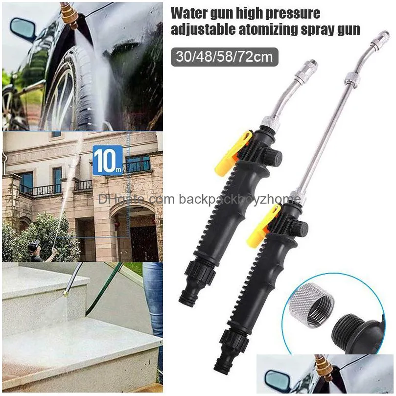 watering equipments 2021 high pressure washer cleaning adjustable nozzles sprayer portable for car garden sav drop