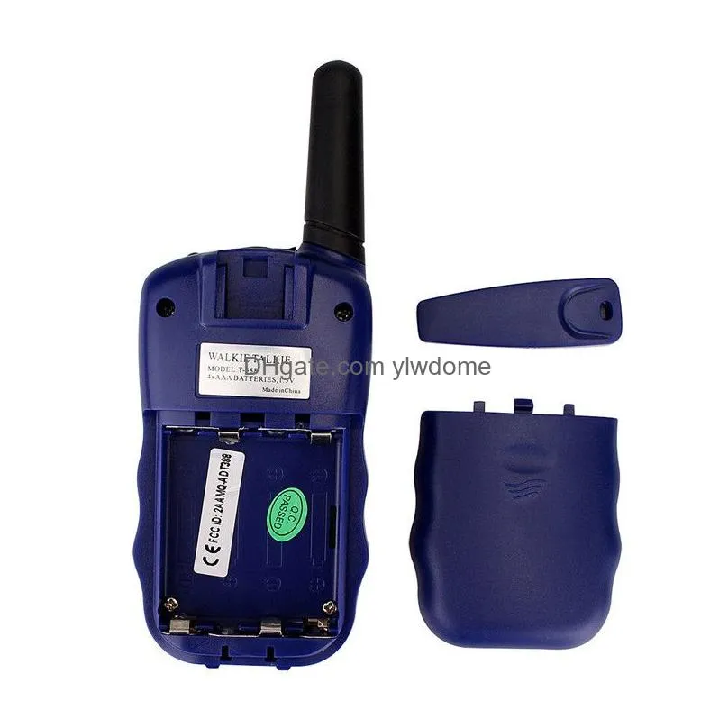 Toy Walkie Talkies 2Pcs Retevis Rt388 Kids Walkie Talkie Children Toy Radio 0.5W Pmr Pmr446 Frs Vox Flashlight Handheld 2 Way Hf Trans Dhr6L