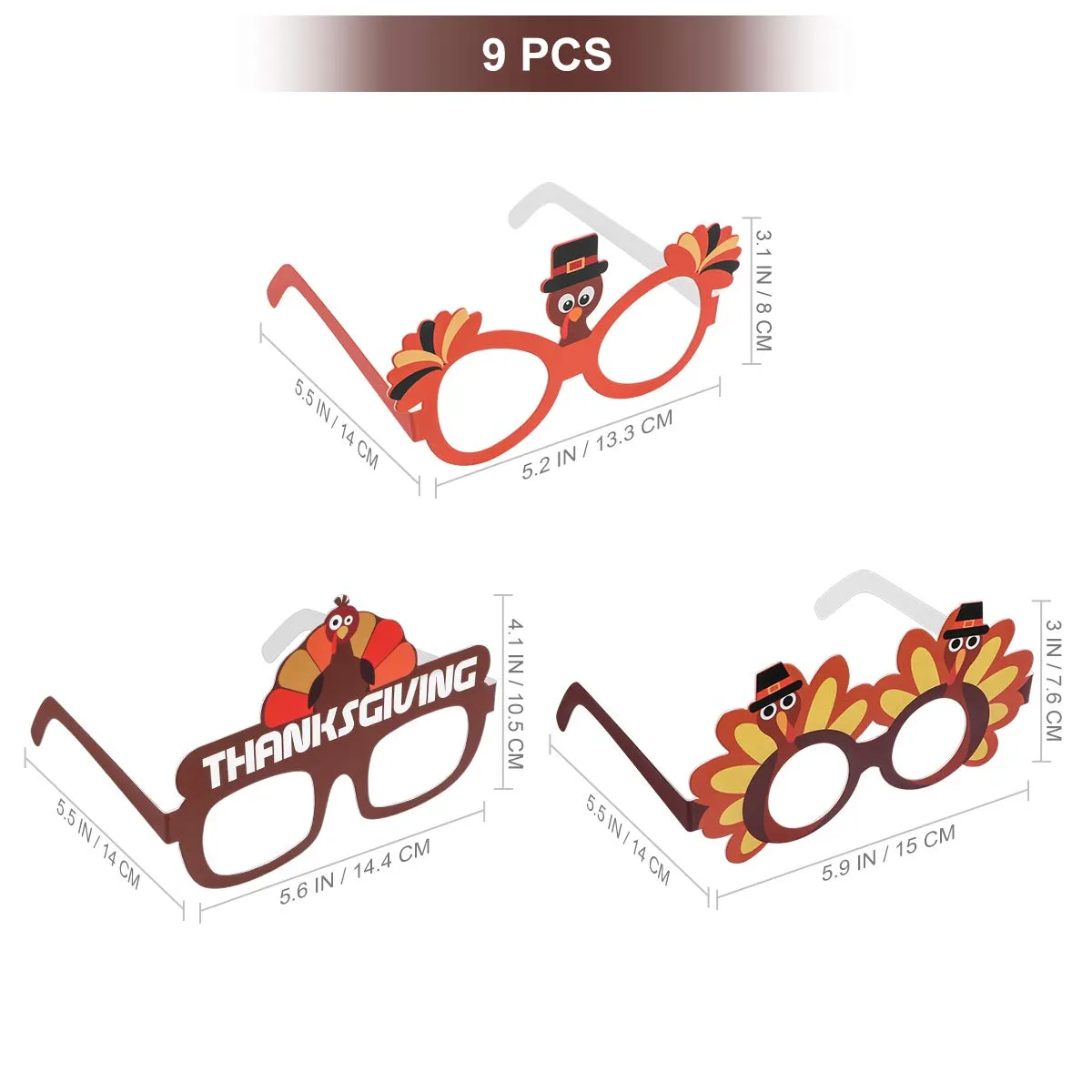 thanksgiving turkey sunglasses creative thanksgiving day eyeglasses cosplay party glasses for thanksgiving day birthday party favor supplies