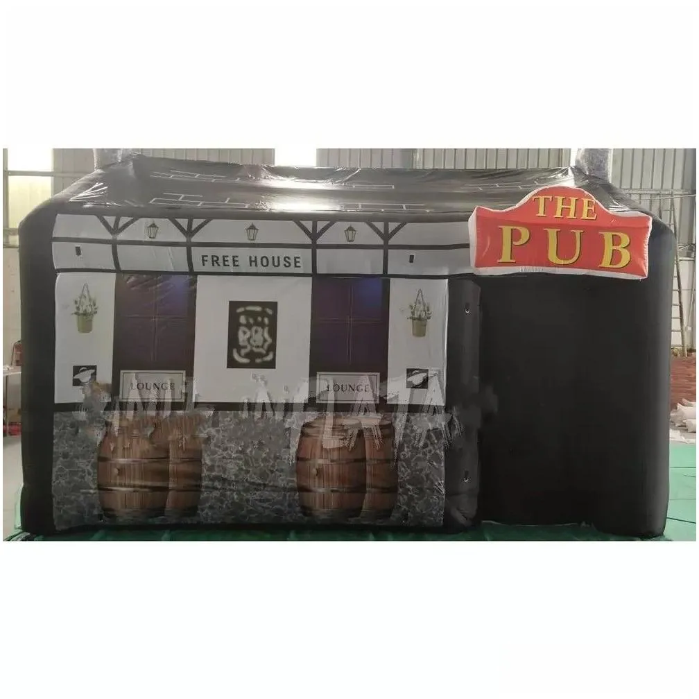 bouncer arrival portable 5x4m inflatable pub bar tent house for outdoor party