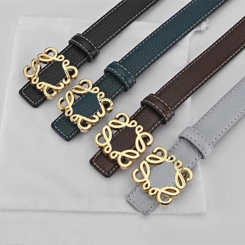 Luxury Designer Belts High Quality Genuine Leather Belt Reversible Girdle Width 2.5cm Unisex Trendy Waistbands Golden Alloy Smooth Buckle Cintura 231146D