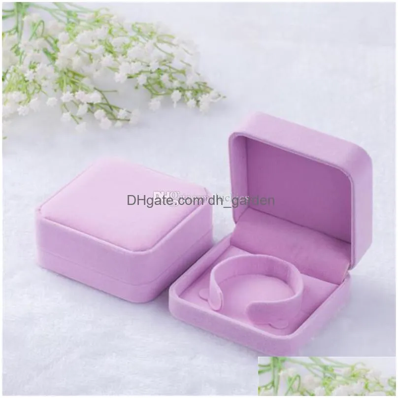 Packing Boxes Fashion Engagement Wedding Necklace Jewelry Display Gift Box Bracelet Storage Case Valentine Mother Day Drop Delivery Of Dh8Rj