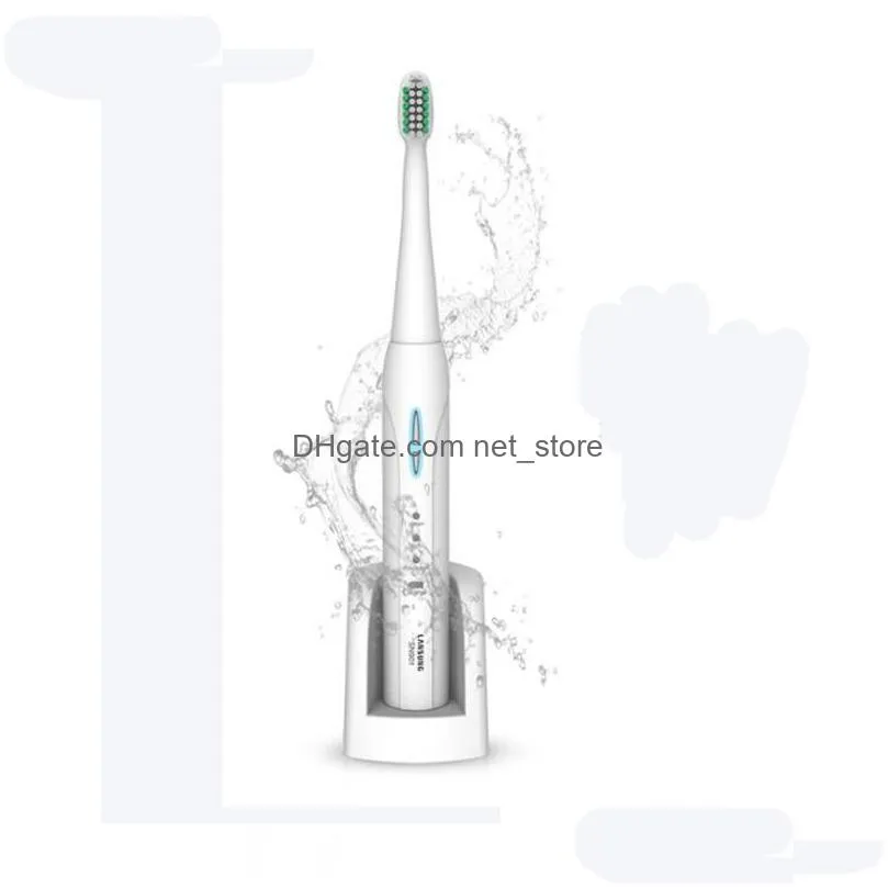  sn901 ultrasonic sonic electric toothbrush rechargeable tooth brushes with 4 pcs replacement heads 2 minutes timer brush