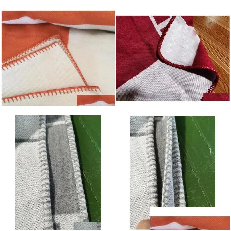 blankets letter blanket soft wool blend scarf shawl portable warm plaid sofa bed fleece towel spring autumn women throw blankets dro