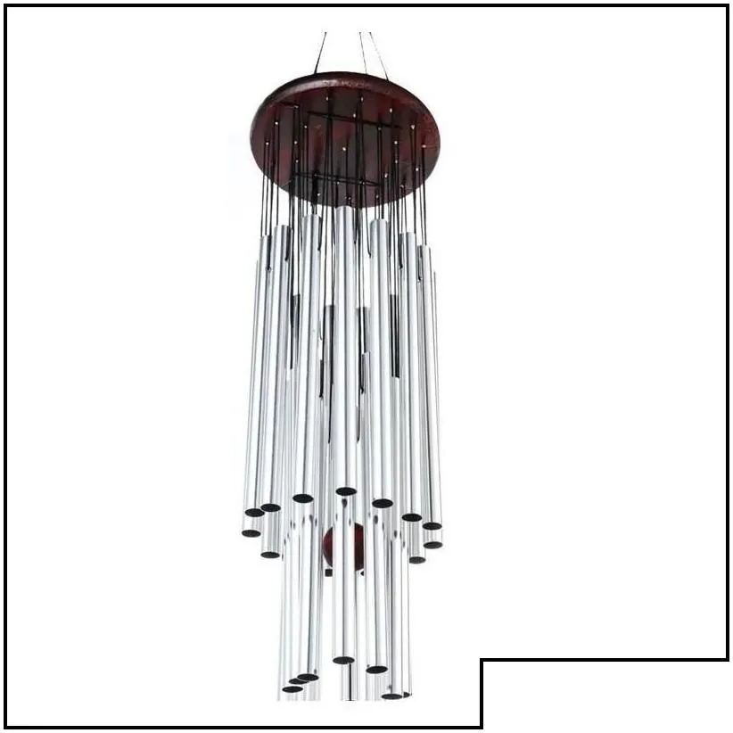 garden decorations 27 tubes 5 bells windchime chapel wind chimes door hanging decoration jllblw sport777 drop delivery home patio law