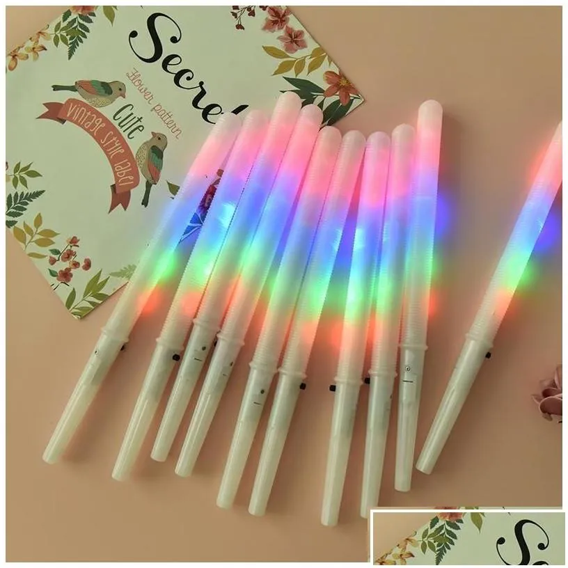 other event party supplies stock led light up cotton candy cones colorf glowing marshmallow sticks impermeable glow stick drop del