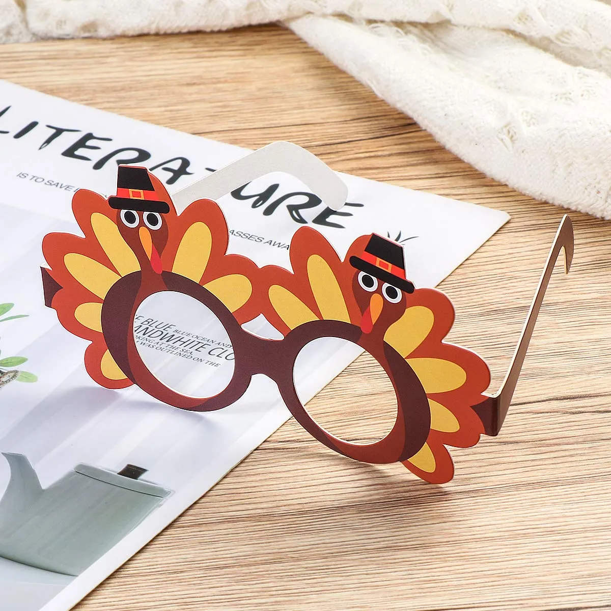 thanksgiving turkey sunglasses creative thanksgiving day eyeglasses cosplay party glasses for thanksgiving day birthday party favor supplies